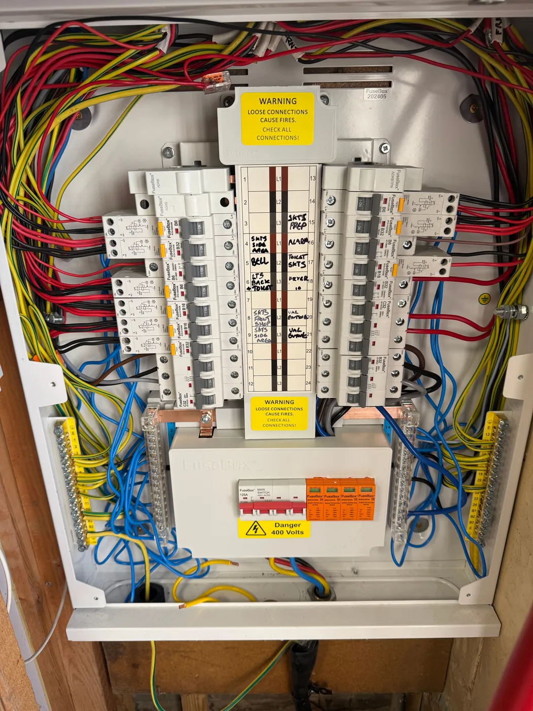 An overcrowded, chaotic board